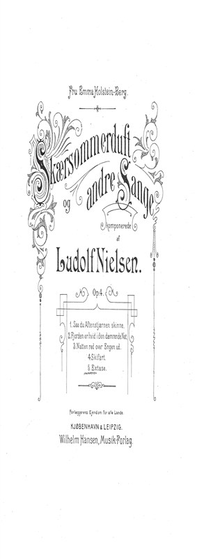 Ludolf Nielsen: Skaersommerduft Op. 4 Nr. 5