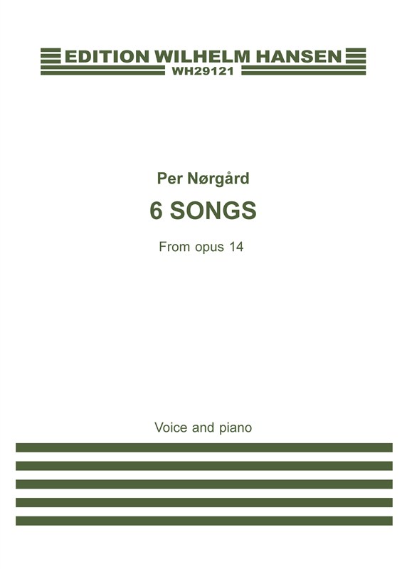 Per Nrgrd: 6 Songs From Opus 14