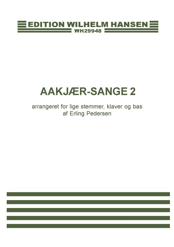 Erling Pedersen: Aakjær-Sange 2