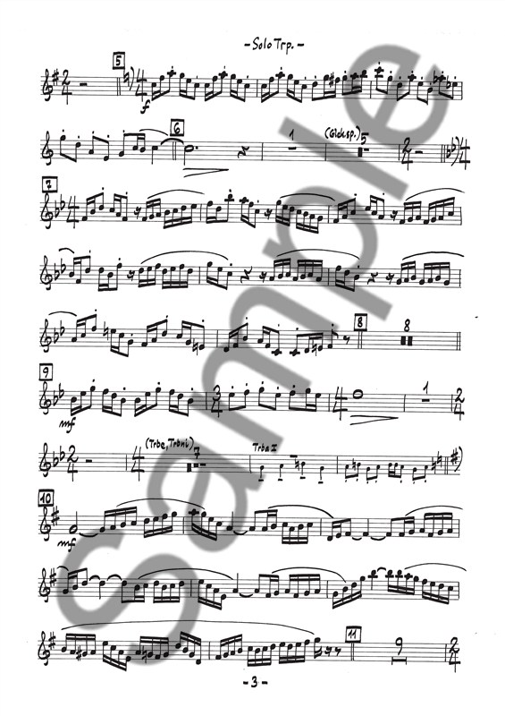 Ib Glindemann: Concerto For Trumpet And Orchestra (Solo Trumpet)