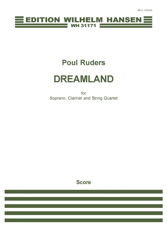 Poul Ruders: Dreamland (Score)