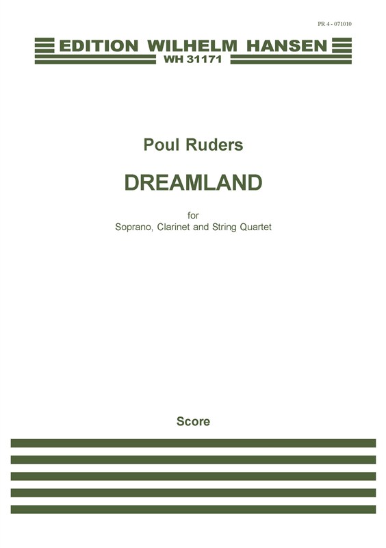 Poul Ruders: Dreamland (Score)