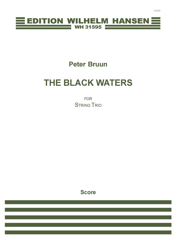 Peter Bruun: The Black Waters (Score)