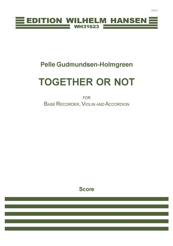 Holmgreen: Together Or Not (Score)