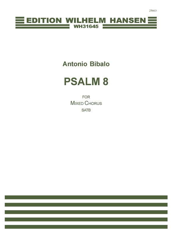 Antonio Bibalo: Psalm 8