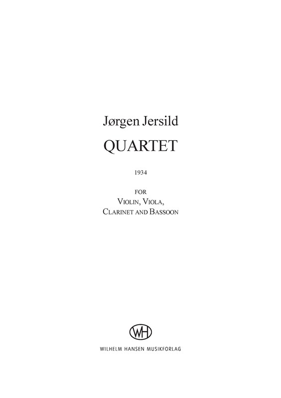 Jrgen Jersild: Quartet (Parts)