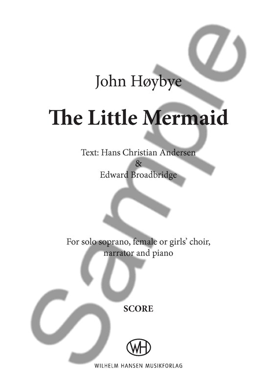 John Hybye: The Little Mermaid - For Equal Voices SSAA And Piano