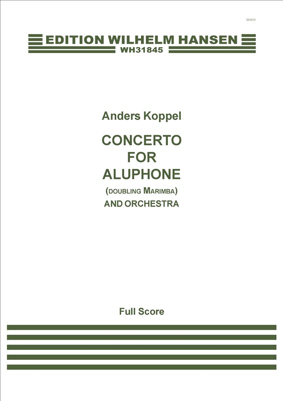 Anders Koppel: Concerto For Aluphone