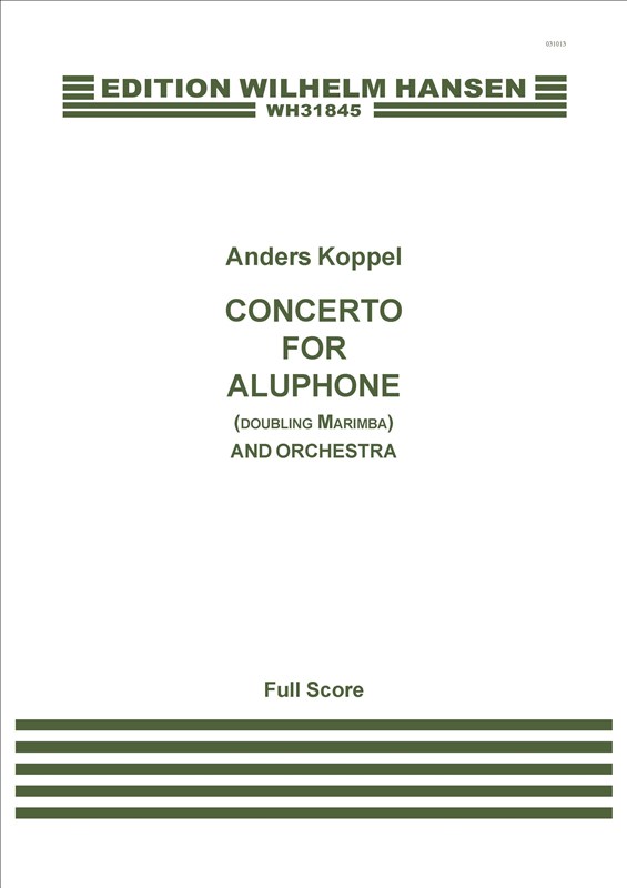 Anders Koppel: Concerto For Aluphone