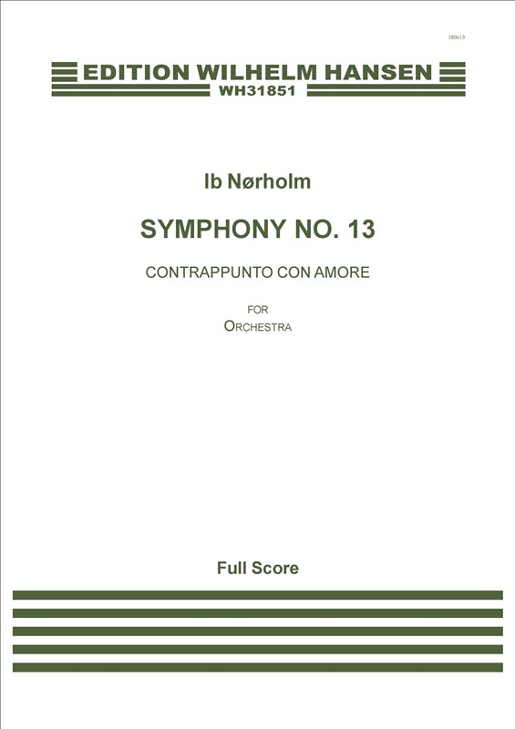 Ib Nrholm: Symphony No. 13