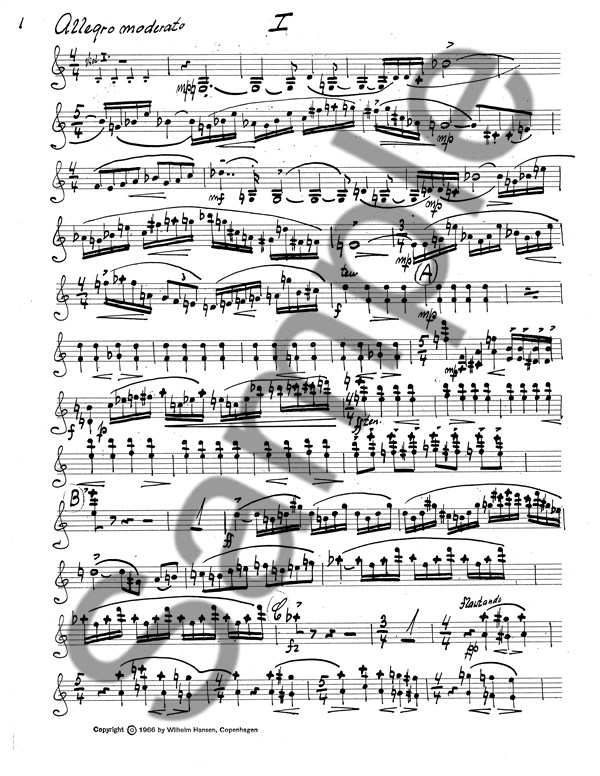 Niels Viggo Bentzon: Kvartet VII: Opus 165