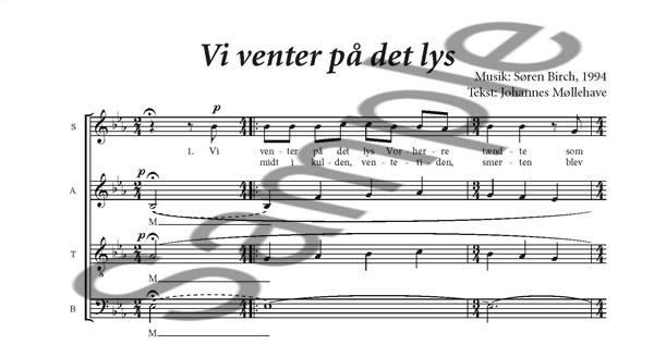 Søren Birch: Vi Venter På Det Lys