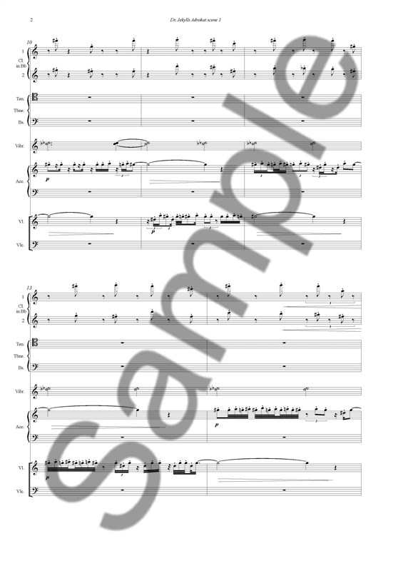 Niels Marthinsen: Dr. Jekylls Advokat (Score)