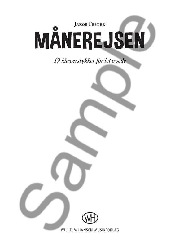 Jakob Fester: Mnerejsen - Piano Solo