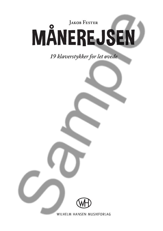 Jakob Fester: Månerejsen - Piano Solo