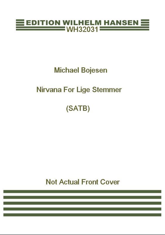 Michael Bojesen: Nirvana (SATB)