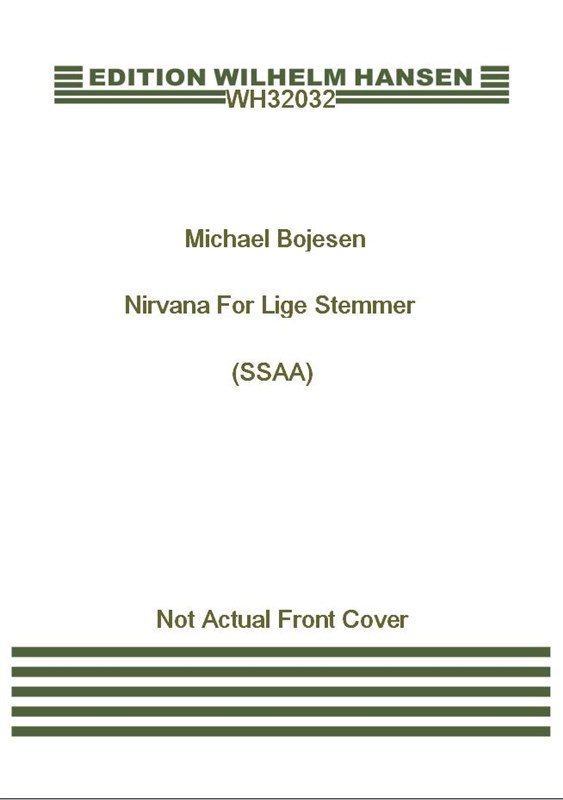 Michael Bojesen: Nirvana (SSAA)