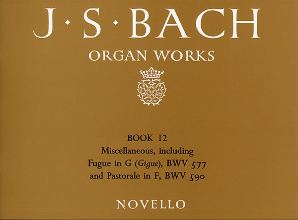 J.S. Bach: Organ Works Book 12