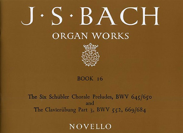 J.S. Bach: Organ Works Book 16