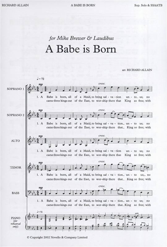 Richard Allain: A Babe Is Born