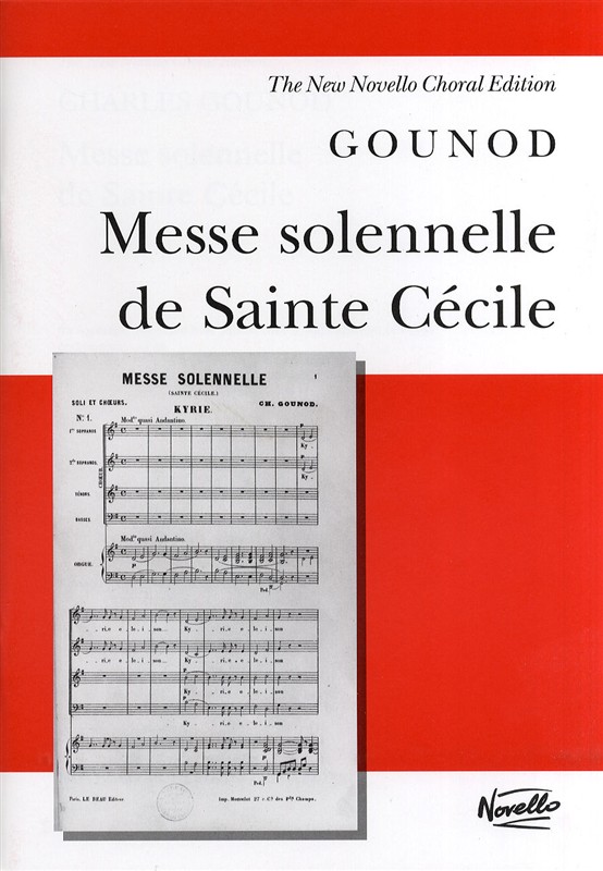 Charles Gounod: Messe Solennelle De Sainte Cecile (Vocal Score)