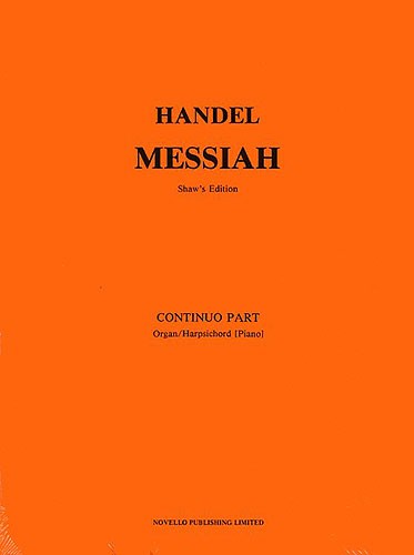 G.F. Handel: Messiah (Watkins Shaw) - Continuo/Organ