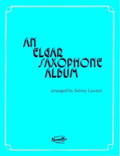 An Elgar Saxophone Album