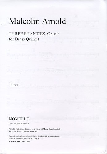 Malcolm Arnold: Three Shanties Op.4 (Parts)