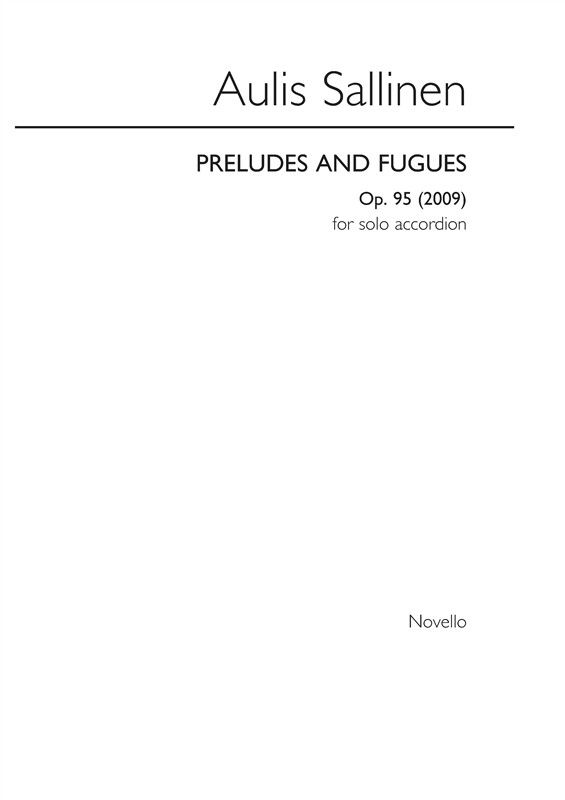 Aulis Sallinen: Preludes And Fugues Op.95