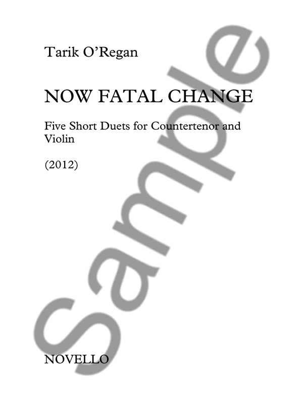 Tarik O'Regan: Now Fatal Change