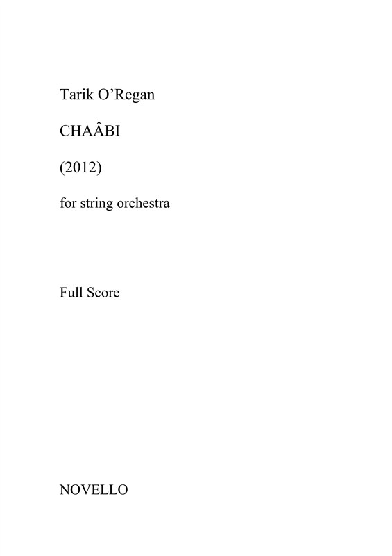 Tarik O'Regan: Chaâbi