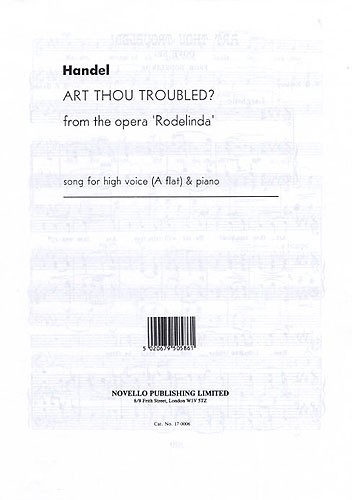 Handel: Art Thou Troubled (High Voice)