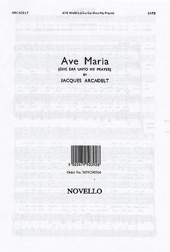 Jacques Arcadelt: Ave Maria