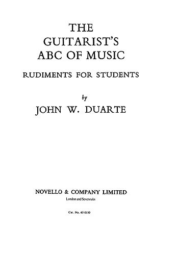 Duarte: Guitarist's Abc Of Music