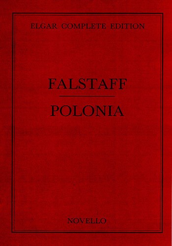 Elgar: Falstaff/Polonia Vol 33 Complete Edition Score (Paper)