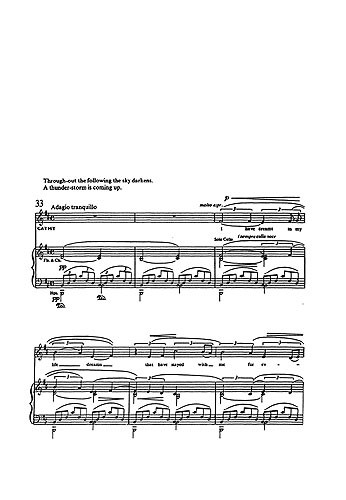 Bernard Herrmann: Wuthering Heights - Vocal Score