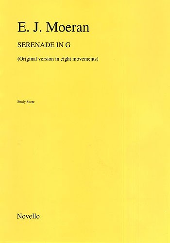 Moeran Serenade In G For Orchestra (Study Score)