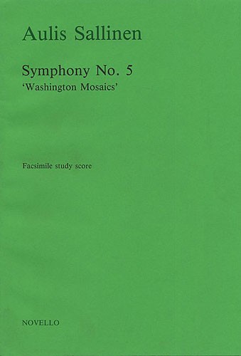 Aulis Sallinen: Symphony No.5 'Washington Mosaics' (Study Score)