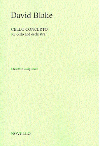 David Blake: Cello Concerto