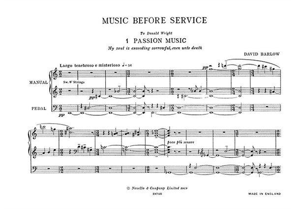 Music Before Service (Organ)
