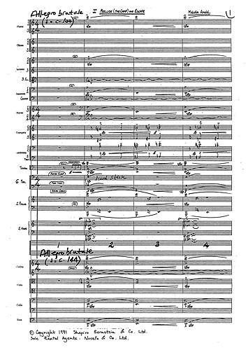 Malcolm Arnold: The Bridge On The River Kwai- Concert Suite (Score)