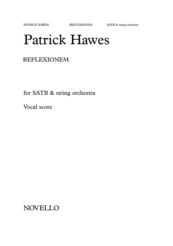 Patrick Hawes: Reflexionem