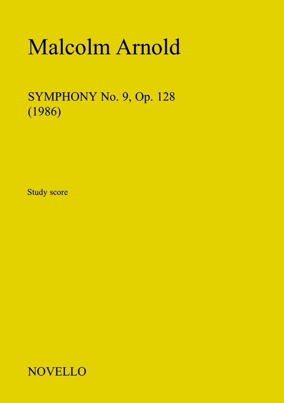 Malcolm Arnold: Symphony No.9 Op.128 (Study Score)