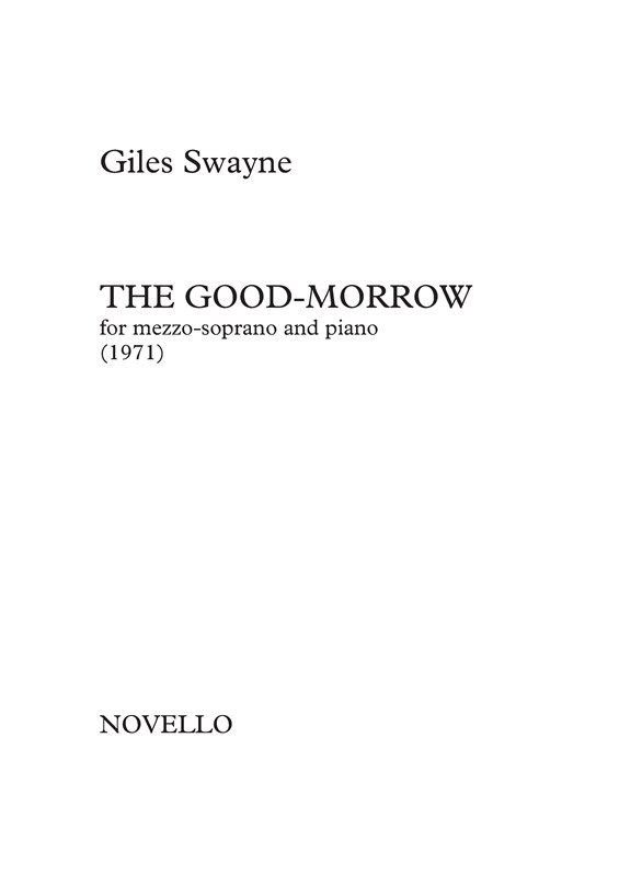 Giles Swayne: The Good Morrow