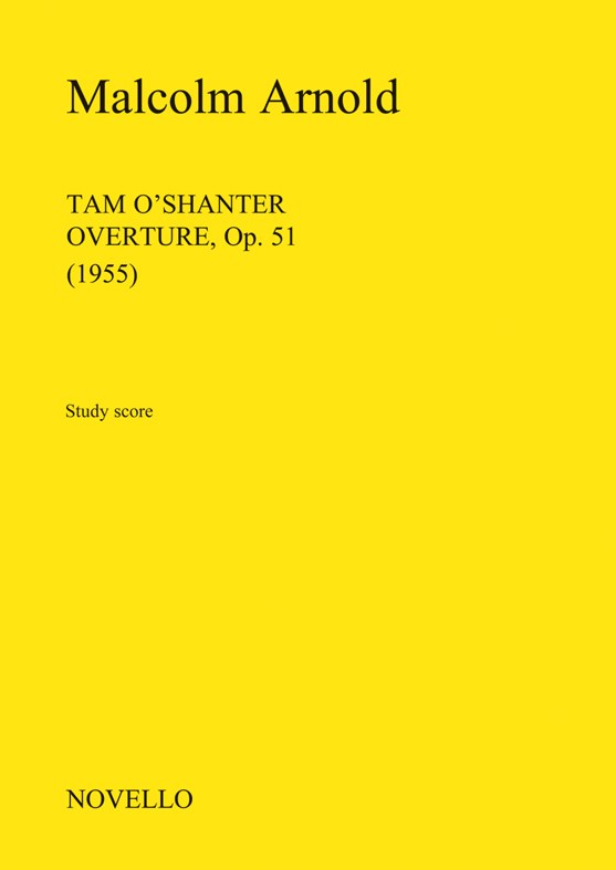 Malcolm Arnold: Tam O'Shanter Overture Op.51 (Study Score)