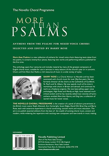 More Than Psalms