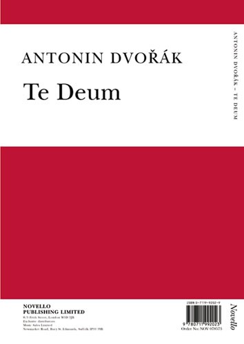 Antonin Dvorak: Te Deum (Vocal Score)