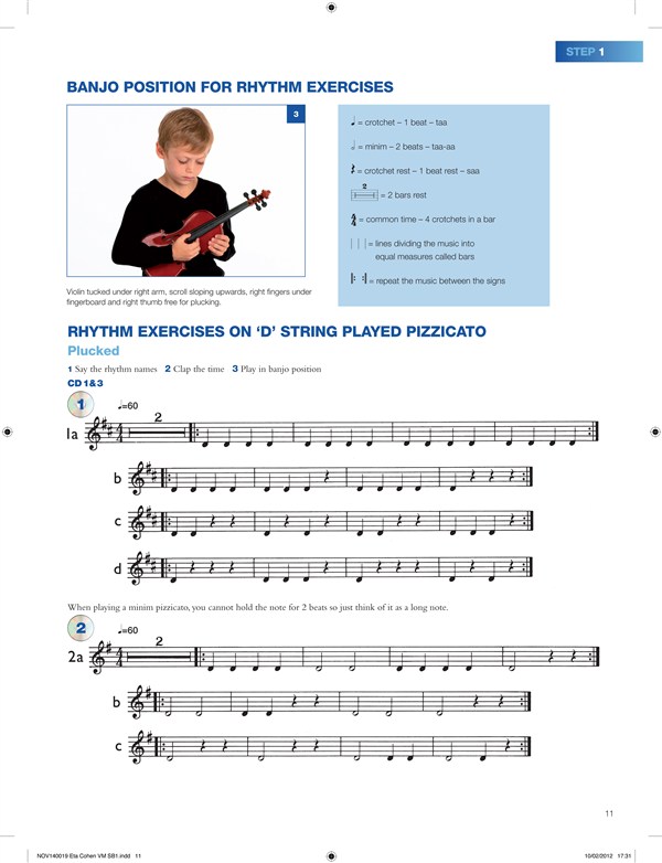 Eta Cohen: Violin Method Book 1 (Sixth Edition)