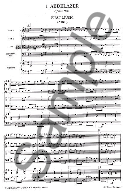 Purcell Society Volume 16 - Dramatic Music Part 1 (Full Score)