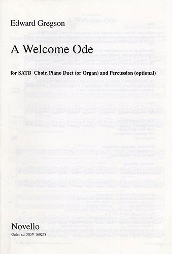 Edward Gregson: A Welcome Ode (Score)